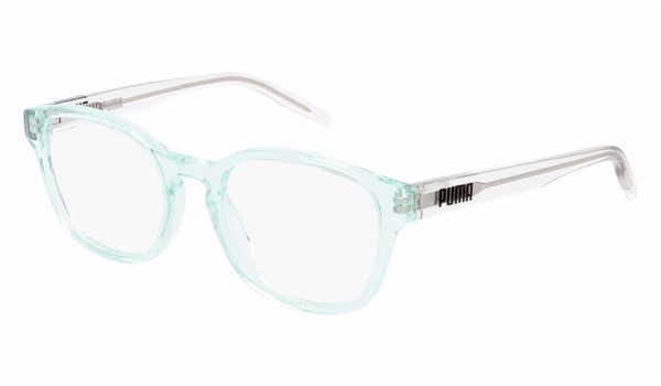 Puma Junior Kids Eyeglasses PJ0042O-003 Green/Crystal