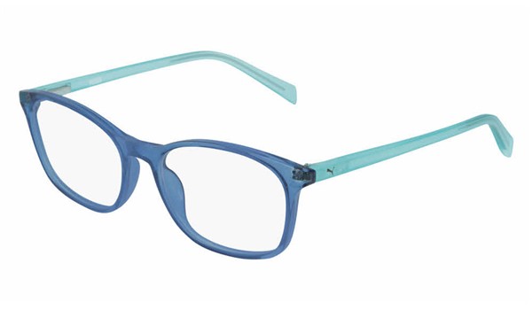 Puma Junior Kids Eyeglasses PJ0031O-006 Blue/Light Blue