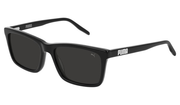 Puma Junior Kids Sunglasses PJ0040S-001 Black Grey Lens