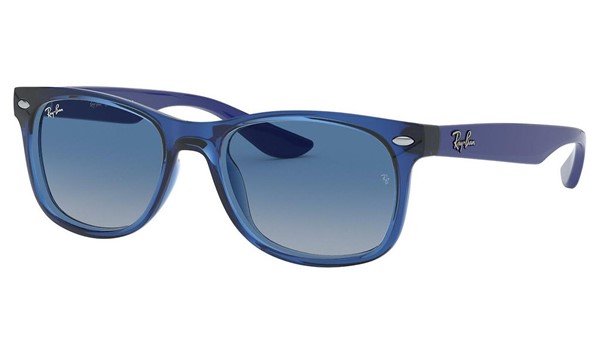 Ray-Ban Junior New Wayfarer RJ9052S-70624L Sunglasses Transparent Blue 