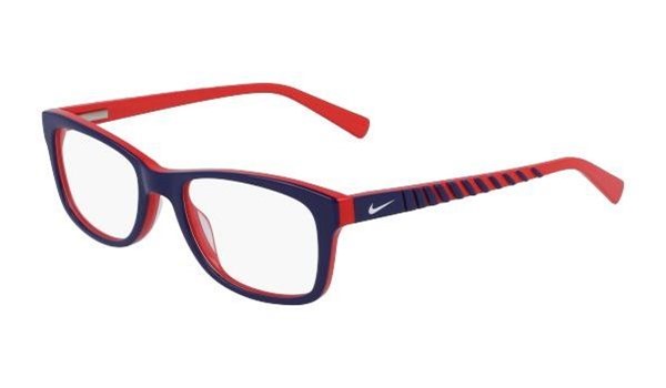 Nike 5509-413 Kids Eyeglasses Obsidian/University Red