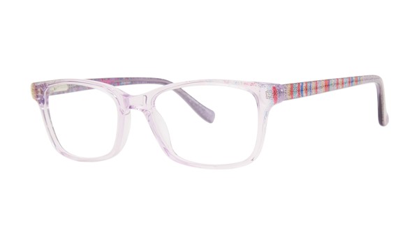Kensie Girl Shimmer Girls Eyeglasses Purple
