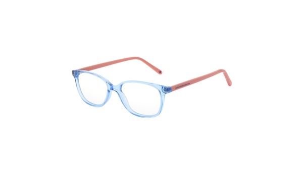 United Colors of Benetton BEKO2009-622 Kids Eyeglasses Crystal Blue