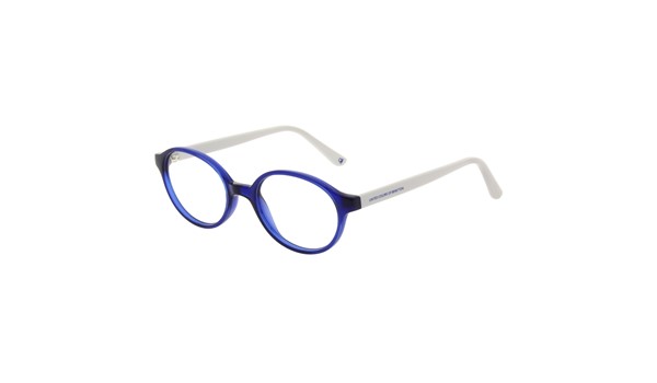 United Colors of Benetton BEKO2010-650 Kids Eyeglasses Crystal Navy