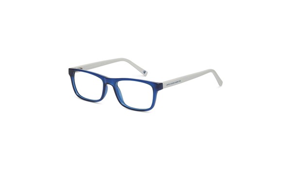 United Colors of Benetton BEKO2011-650 Kids Eyeglasses Crystal Navy