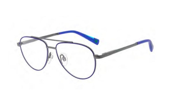 United Colors of Benetton BEKO4002-628 Kids Eyeglasses Sky Blue