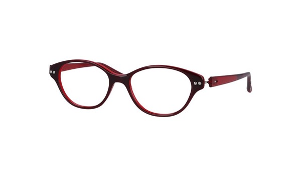 iGreen V4.29-C499 Kids Eyeglasses Matt Red/Shiny Red Temples