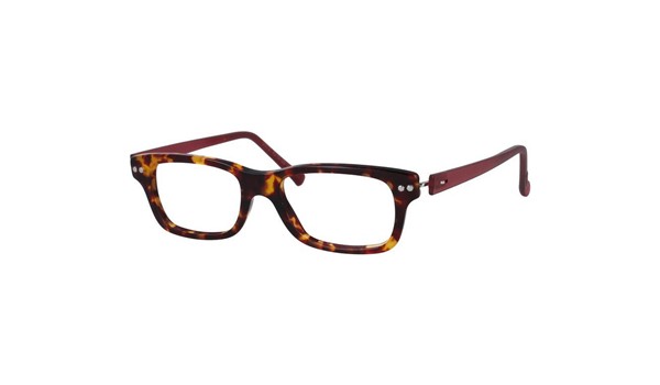 iGreen V4.72-C66 Kids Eyeglasses Black Yellow Havana/Matt Mahogany Red