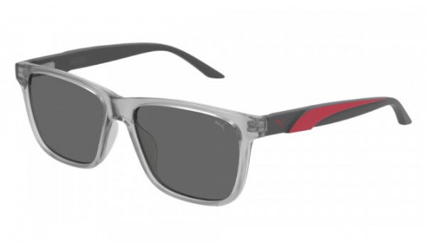 Puma Junior Kids Sunglasses PJ0051S-004 Crystal Grey Grey Lenses 