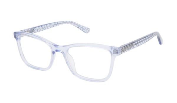 Juicy Girls Eyeglasses JU305 0QM4 Crystal Blue