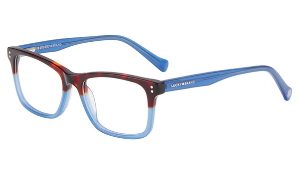 Lucky Brand Children's Eyeglasses D724 Tortoise Blue