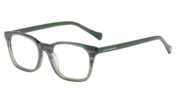 Lucky Brand Children's Eyeglasses D818 Green Horn