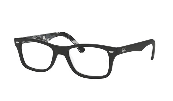 Ray-Ban Eyeglasses RX5228-5405 Black on Texture Camouflage