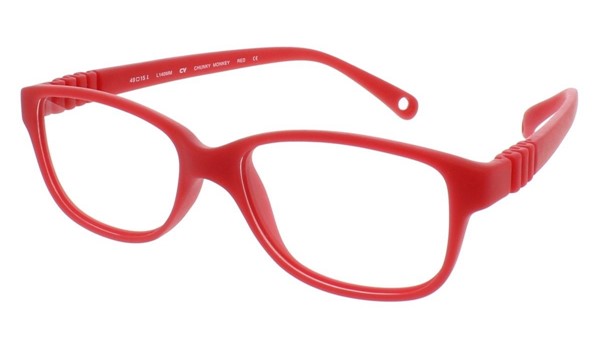 Dilli Dalli Chunky Monkey Kids Eyeglasses Red