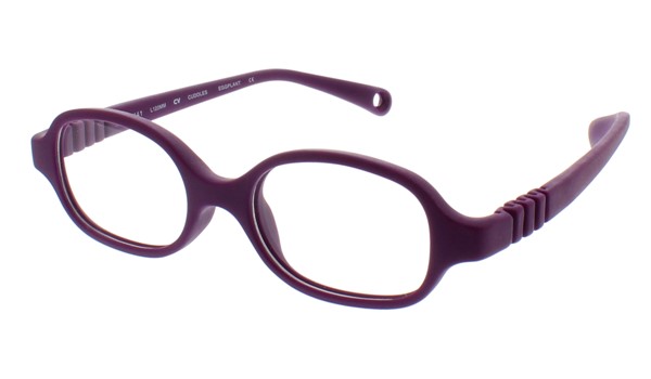 Dilli Dalli Cuddles Kids Eyeglasses Eggplant