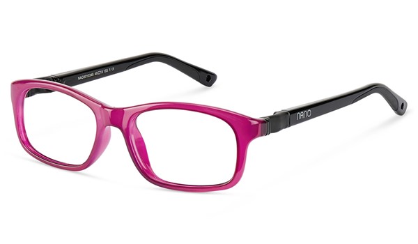 Nano Arcade 3.0 Kids Eyeglasses Raspberry Crystal/Black