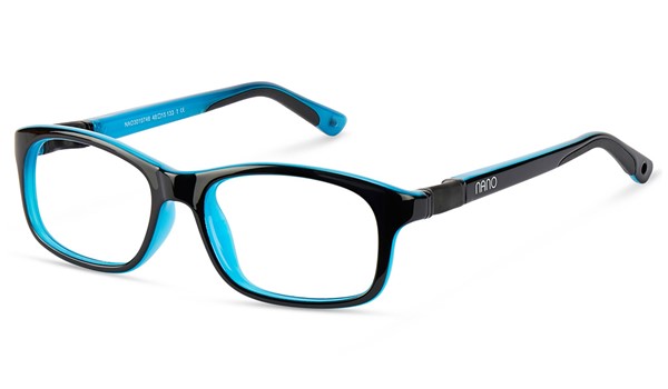 Nano Arcade 3.0 Kids Eyeglasses Black/Blue