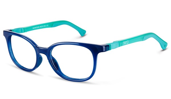 Nano Pixel 3.0 Children's Glasses Matte Navy/Turquoise