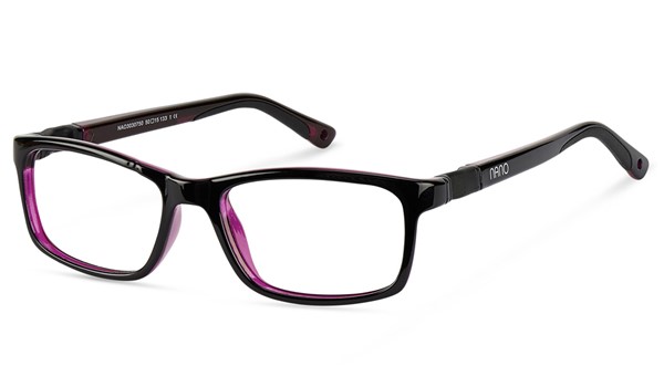 Nano Fangame 3.0 Kids Eyeglasses Black/Purple 