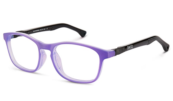 Nano Power Up 3.0 Children's Glasses Crystal Matte Purple/Black 