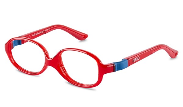 Nano Clipping 3.0 Kids Glasses Crystal Red/Navy