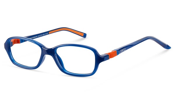 Nano Replay Sleek 3.0 Kids Eyeglasses Navy/Orange