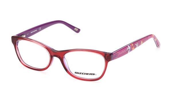 Skechers SE1645 068 Kids Glasses Red