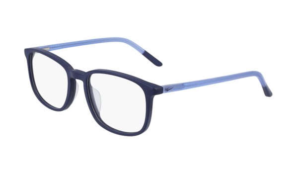 Nike 5542-410 Kids Eyeglasses Matte Midnight Navy