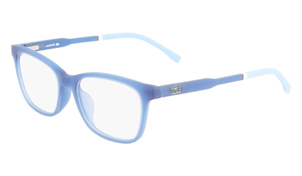 Lacoste L3648-424 Kids Eyeglasses Matte Blue Lumi