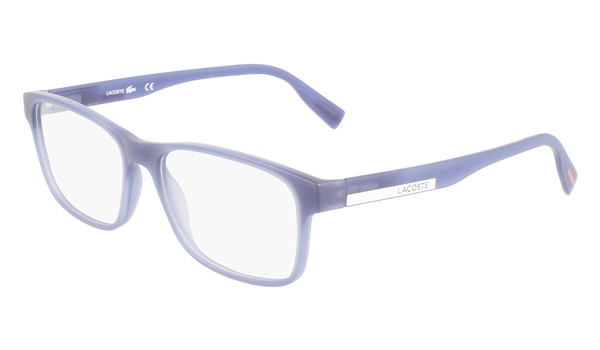 Lacoste L3649-424 Kids Eyeglasses Matte Blue Lumi