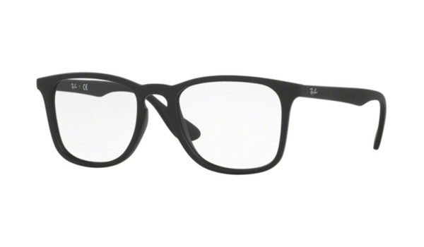 Ray-Ban Eyeglasses RX7074-5364 Rubber Black