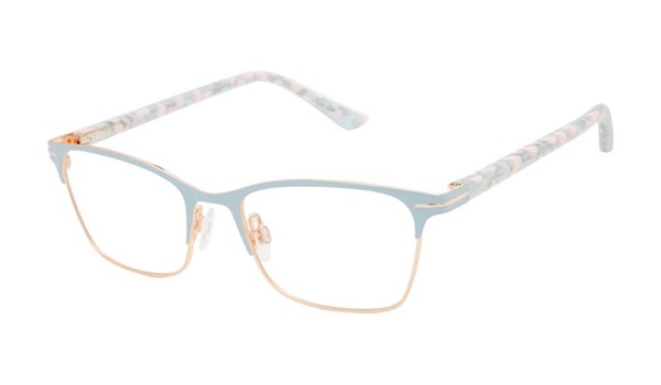 gx by Gwen Stefani Juniors GX833 Girls Glasses BLU Blue/Rose Gold