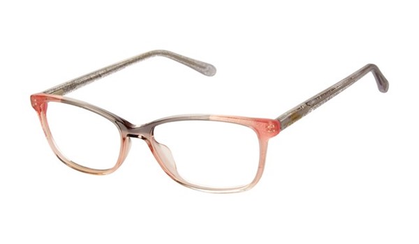 Lulu Guinness Girls Eyeglasses LK041 Grey Blush