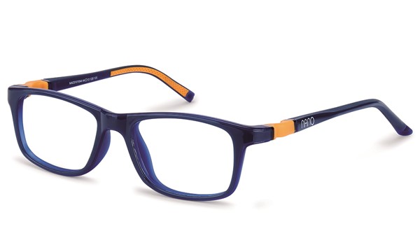 Nano Crew Sleek 3.0 Kids Eyeglasses Navy/Mustard