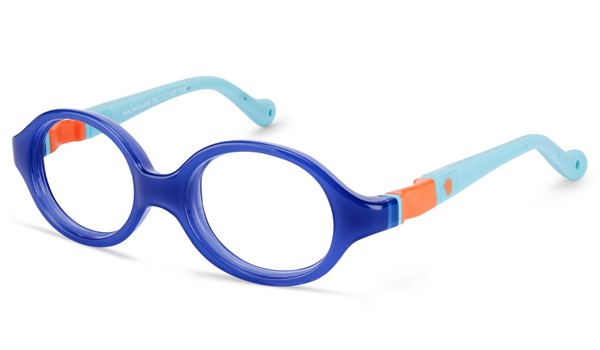 Nano Baby Bunny 3.0 Eyeglasses Crystal Navy/Orange/Blue