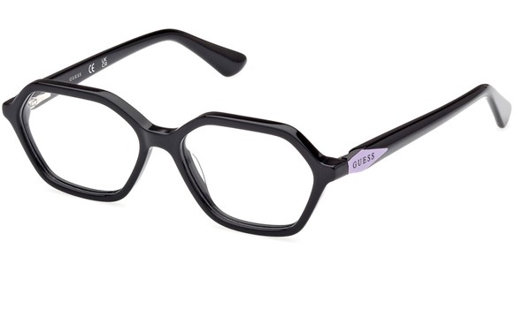 Guess GU9234-001 Shiny Black Kids Prescription Glasses    