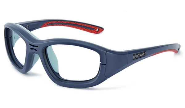 Nano Sport NSP230451 Kids Protective Glasses Matte Navy/Red/Grey
