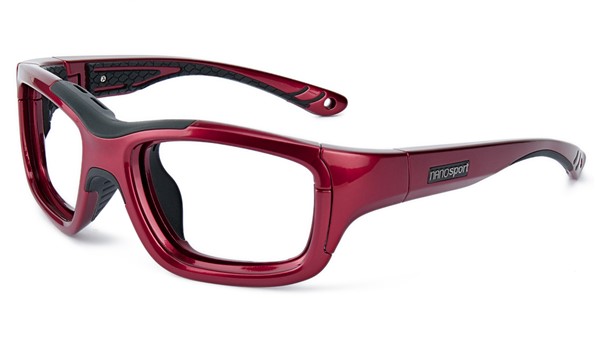 Nano Sport NSP100453 Kids Protective Glasses Pearl Red/Black