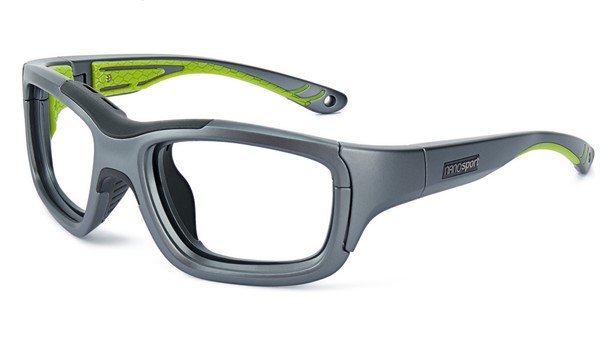 Nano Sport NSP100553 Kids Protective Glasses Pearl Matte Grey/Lime
