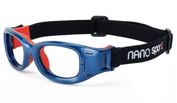 Nano Sport NSP120349 Kids Protective Glasses Pearl Blue/Orange