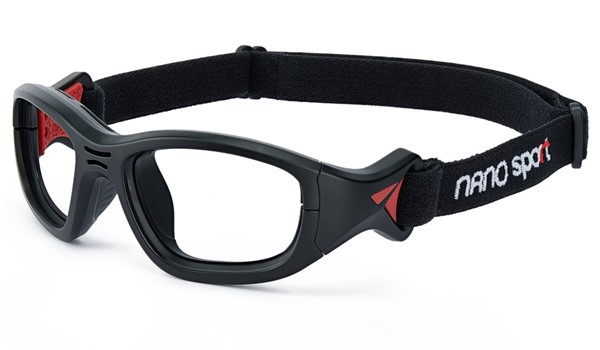 Nano Sport NSP990251 Kids Protective Glasses Matte Black/Red