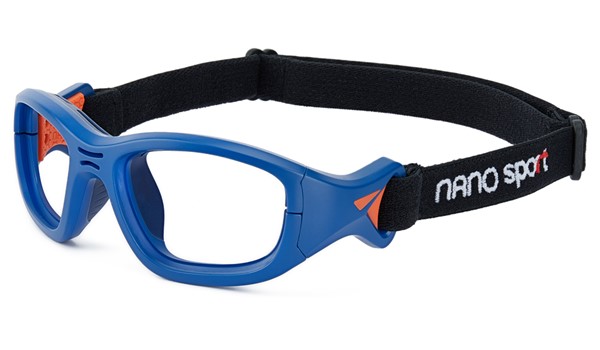 Nano Sport NSP990351 Kids Protective Glasses Matte Blue/Orange