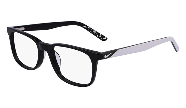 Nike 5546-002 Kids Eyeglasses Black/Pure Platinum
