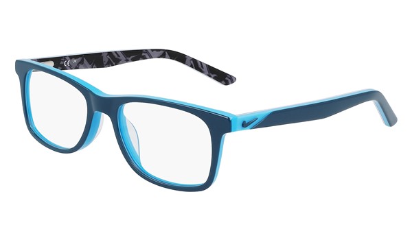 Nike 5549-444 Kids Eyeglasses Space Blue/Blue Lightning