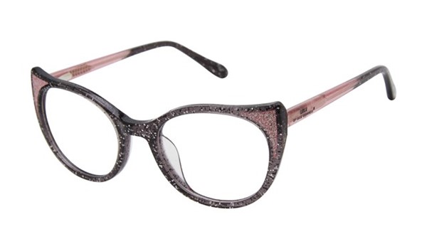 Lulu Guinness Girls Eyeglasses LK043 Black/Pink