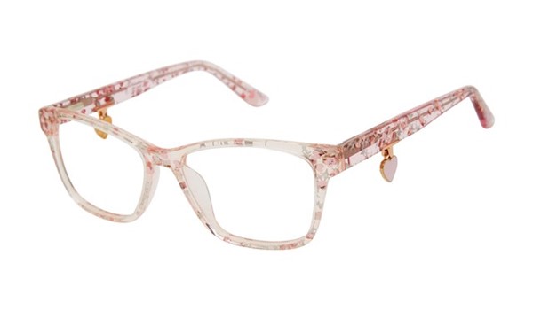 gx by Gwen Stefani Juniors GX841 Girls Glasses Blush Glitter 