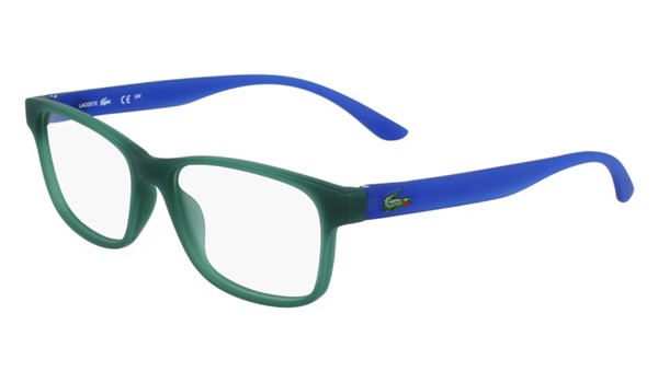 Lacoste L3804B-315 Kids Eyeglasses Matte Green Lumi