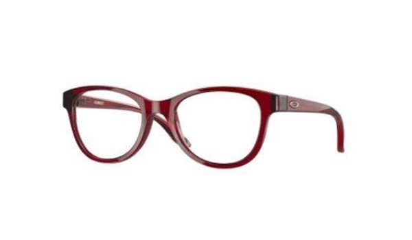 Oakley Youth 0OY8022-802202 Humbly Kids Glasses Polished Transparent Brick Red