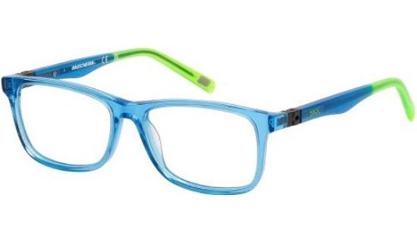 Skechers SE1204 090 Kids Glasses Shiny Blue