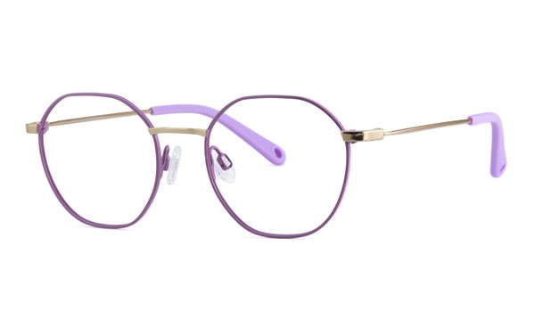 Indii Kids IN20-C1 Children's Glasses Lilac Gold